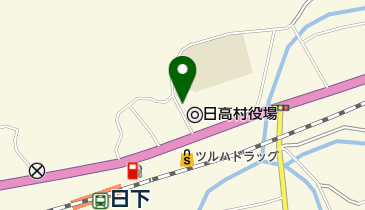 日高村役場北側 公衆トイレの地図画像