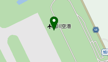 旭川空港旅客ターミナルビル トイレの地図画像