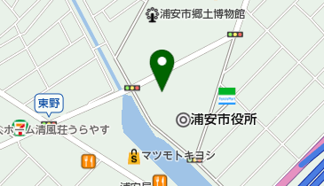 浦安市文化会館 3階 トイレの地図画像