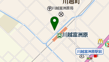 川越富洲原駅前広場 トイレの地図画像