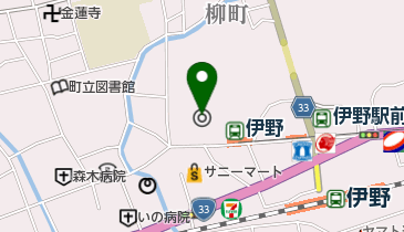 TSUTAYA いの店 トイレの地図画像