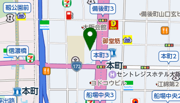 御堂ビル 1F トイレの地図画像