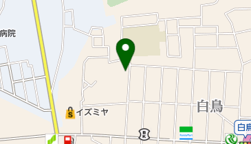 白鳥児童館 トイレの地図画像