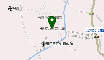 奈良県立万葉文化館 トイレの地図画像