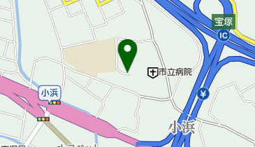 宝塚市立病院 トイレの地図画像