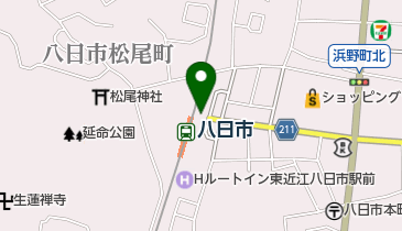 八日市ロイヤルホテル トイレの地図画像