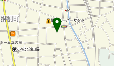小牧市南部コミュニティセンターふらっとみなみ トイレの地図画像