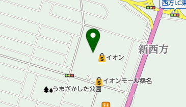マイカル桑名 一番街 トイレの地図画像