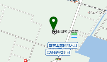 中国労災病院 トイレの地図画像