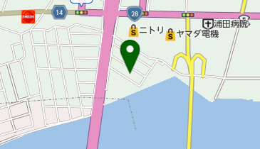 四国地方整備局徳島工事事務所徳島国道出張所 トイレの地図画像