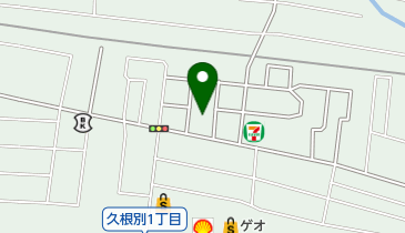 北斗市久根別住民センター トイレの地図画像