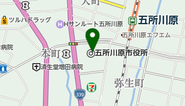 つがる西北五広域連合西北中央病院 トイレの地図画像