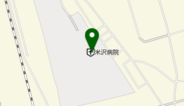 国立病院機構 米沢病院 トイレの地図画像