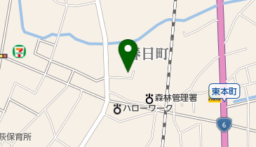 高萩市総合福祉センター トイレの地図画像
