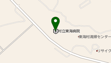 村立東海病院 トイレの地図画像