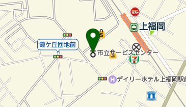 ふじみ野市サービスセンター トイレの地図画像