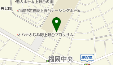 ふじみ野市立上福岡図書館 トイレの地図画像