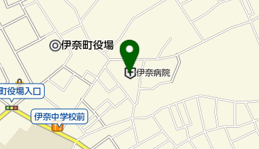 伊奈病院 トイレの地図画像