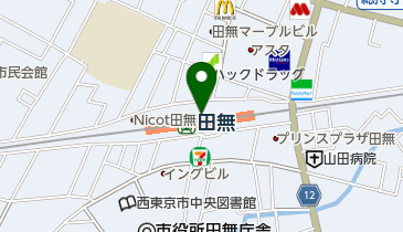 ふれあい会館 トイレの地図画像