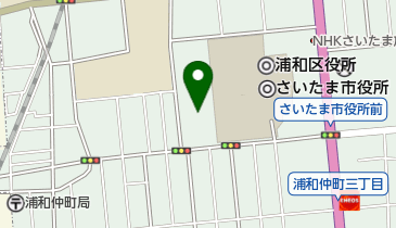 浦和区役所 健康福祉部保健センター トイレの地図画像