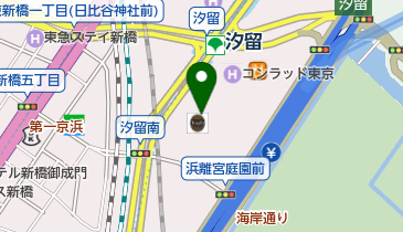 汐留住友ビル トイレの地図画像