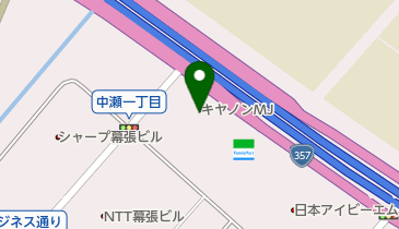 キャノン幕張ビル トイレの地図画像