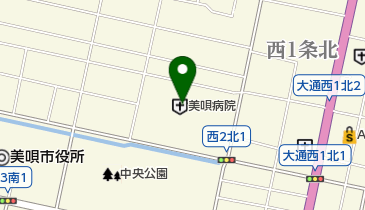 市立美唄病院 トイレの地図画像