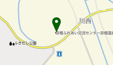 京極温泉 トイレの地図画像