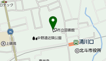 北斗市総合文化センター かなでーる トイレの地図画像