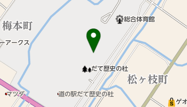 伊達歴史の杜カルチャーセンター トイレの地図画像