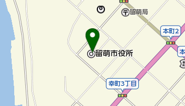 留萌市役所 トイレの地図画像