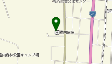 市立稚内病院 トイレの地図画像