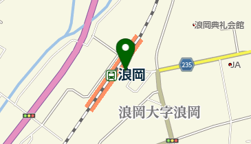 青森市浪岡交流センター トイレの地図画像