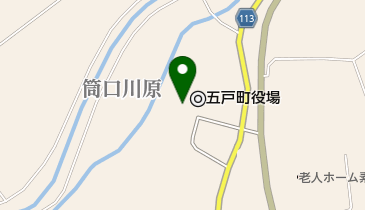 五戸町役場 トイレの地図画像