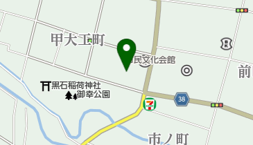 黒石市立 黒石公民館 トイレの地図画像