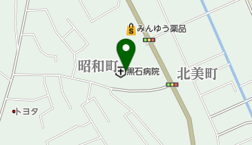 黒石市国民健康保険 黒石病院 トイレの地図画像