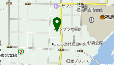 協働会館 自治労県本部 トイレの地図画像