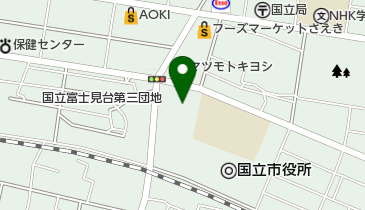 国立市民総合体育館 トイレの地図画像