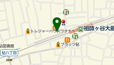 りそな銀行 祖師谷支店 トイレの地図画像