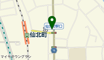 盛岡市仙北地区活動センター トイレの地図画像