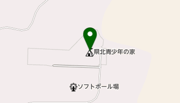 岩手県立県北青少年の家 トイレの地図画像