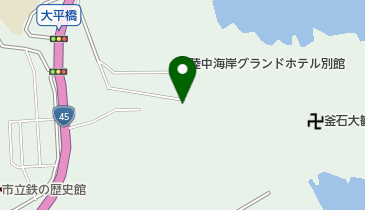 釜石大観音 トイレの地図画像