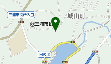 三浦市青少年会館 トイレの地図画像