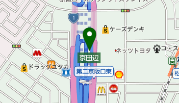 京田辺pa トイレ 京田辺市 トイレ 610 0356 の地図 アクセス 地点情報 Navitime
