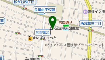 台東区生涯学習センター B1F トイレの地図画像