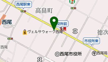 西尾保健所 トイレの地図画像