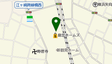 島忠ホームズ 新川崎店 トイレの地図画像