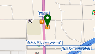びっくりドンキー 羽曳野店 トイレの地図画像