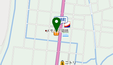 びっくりドンキー 大垣南店 トイレの地図画像