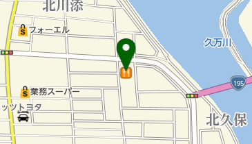 びっくりドンキー 高知インター店 トイレの地図画像